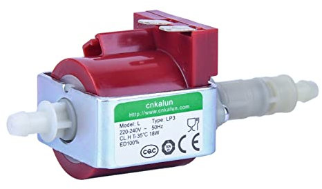 wrtgerht Mini Bomba pequeña 1pcs LP3 220V 18W/25W 100-30 0ml de 7 Bares de alimento de la Bomba electromagnética de Grado alimenticio (Color : 25w 180-200ml)