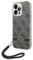 Guess GUOHCP14XH4STK Hülle für iPhone 14 Pro Max 6,7 schwarz/Black hardcase 4G Print Strap