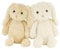 The Magic Toy Shop Plush Rabbit Bunny Teddy - Super Soft Cuddly Toy - Seated Stuffed Animal, Suitable from Birth - Great Gift for Kids & Adults for All Occasions (Beige)