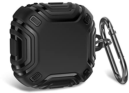 MARICATO Schutzhülle Hülle Kompatibel mit Samsung Galaxy Buds Live, Galaxy Buds 2 Pro, Galaxy Buds Pro, Galaxy Buds 2, TPU Schutz Case Tragetasche für Samsung Galaxy Buds Live (Schwarz)