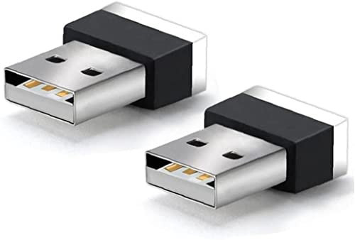 2 Pz Luci Interne Pavimento USB Led Show Proiettore Notte Per Auto, Camere Da Letto, Parties - Utile e Professionale