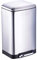 Dirt Devil Pedal Bin 20 L - Kitchen Waste Bin with Soft Close - Stainless Steel Waste Bin - Removable Inner Bucket - Kitchen Rubbish Bin - 30 x 29 x 52.5 cm - Silver