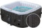 Habitat et Jardin SPA Hinchable de PVC Nice - 4 plazas - Marrón/Crema