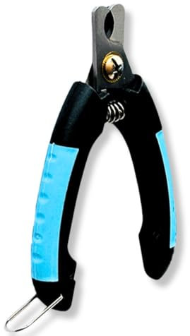 Richpet Dog Nail Clippers, Professional Dog Nail Trimmers for Medium to Large Dogs, Cats, Kittens & Rabbits | Razor Sharp Blade with Protective Saftey Guard to Prevent Over-Cutting (Large)