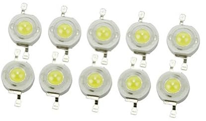 UPKOCH 10stücke Teiliges Hochleistungs-led-chipset Kaltweiß Für Flutlicht Und Spotstrahler Energiesparende Led Beleuchtung