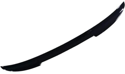 Auto Heckspoiler für Benz GLC Coupé C253 C254 2016-2024,Auto Heckflügel,Rear Schwanz Spoiler Flügel Kofferraum Spoiler Heckdiffusor Auto Zubehör,A/Bright Black