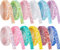 NiArt Lot de 12 rouleaux de ruban autocollant strass (couleur bonbon)