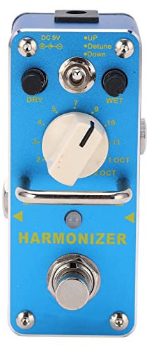 Pitch Shifter Gitarrenpedal, Phaser Gitarrenpedal 3 Modi Gitarreneffektpedal E-Gitarrenpedal mit True Bypass für E-Gitarre