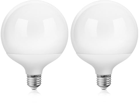 EXTRASTAR G120 E27 LED Glühbirne, 20W, 2200 LM, 3000K Warmweiß, 2 Stück