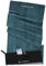 WOODSANDWAVES Sporthandtuch Fitnessstudio mit Reißverschluss Tasche & Magnet - Schnelltrocknend & rutschfest - Mikrofaser Fitness Handtuch Sport Fitnesshandtuch - Gym Handtuch & Zubehör - 130x50 cm