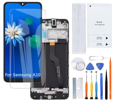 H&LYCYJ Écran LCD de rechange pour Samsung Galaxy A10 A105F A105G A105M A105FN avec cadre