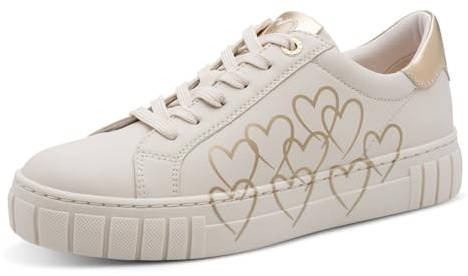 Marco Tozzi Damen Sneaker weiches Feel Me Wechselfußbett weiches Innenfutter Vegan Vegan