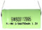 vhbw Akku Ersatz für 2/3AA für Modellbau (750mAh, 1,2V, NiMH Grün)