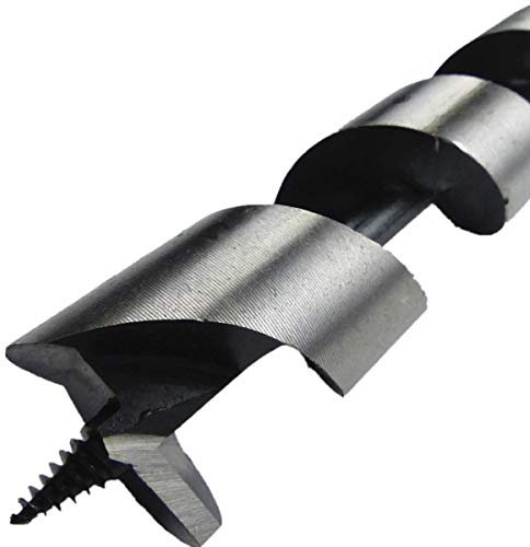 Schlangenbohrer Ø 14mm x 600mm Holzbohrer Spiralbohrer Typ Lewis Balkenbohrer Bohrer Form Lewis NEU für Weich- und Hartholz Sechskantschaft BOHRFUX