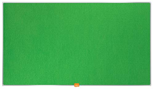 Nobo 1905315 Widescreen Filz-Notiztafel 40″ grün