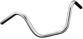 Manubrio Mini Ape Hanger da 8,5 (22 cm), cromato, senza sbavature.