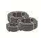Couronne 25m Tuyau Gris Piscine PVC Pression Souple Semi-Rigide à coller diamètre 50mm⌀ extérieur