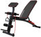 SANODESK Hantelbank, Training Fitness Bank, Multifunktion Bank mit verstellbarer Rückenlehne/Beinfixierung, für Ganzkörperübungen, Heim-Fitnessstudio HB101