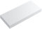 Encimera con Faldón para Baño Solid Surface Suspendida | Encimera Flotante para Lavabos sobre Encimera Baños | Color (Blanco Mate) | Fondo 46cm | Espesor 10cm | Medida (60 cm.)