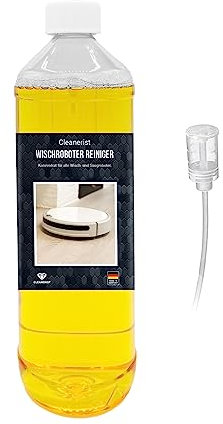 Cleanerist 1 Liter Bodenreiniger für Wischroboter + Dosierer | Konzentrat für Wisch - Saugroboter mit Nass-Funktion | nachhaltig & ökologisch