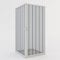 Cabina de ducha plegable de PVC 70 x 90 cm H 185 mod. Aster con apertura central