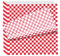 Lot de 50 feuilles d'emballage sulfurisées à carreaux de qualité alimentaire pour sandwichs, bonbons, gâteaux et fromage - 27,9 x 25,4 cm