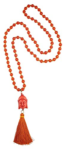 collezione alessandro Lange Kette Nepal mit Buddha und Quaste