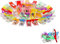 50 PCS Pinces à Coudre, Pince Couture Tissu, Pince Couture Clip Multifonctionnelles, Pinces de Bricolage pour la Couture, Pince Couler Clip, Clips Pinces en Plastique Couleurs Assorties