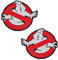 Ghost iron on Patch, 2 Stück Taktisch Kompatible mit Ghostbuster Geist Emblem Applikation zum aufbügeln Aufnäher iron on Militär Patches für Taktische Cosplay Paintball Kleidung Rucksack Uniform