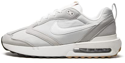 NIKE Air Max Dawn Men's Fashion Trainers Sneakers Shoes DJ3624 (Grey Fog/Black/Gum Light Brown/Summit White 002) UK6.5 (EU40.5)