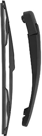 Akozon Heckwischerarm-Blattbaugruppe, Kunststoff-Auto-Heckwischerarm-Blatt-Kit Wasserdichtes Scheibenwischerarm-Set für 206 für 106