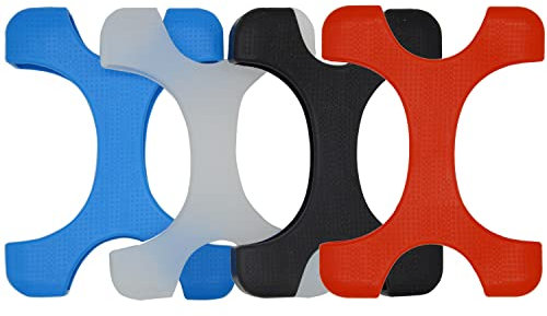 SDKDZKG 4 Pezzi Silicone Disco Rigido Custodia Protettiva, A Prova di Urti e Elasticità a Prova di Caduta, per Proteggere Vostro Dispositivo Sicurezza Adatto, per 2,5 Pollici Mobile Unità HDD