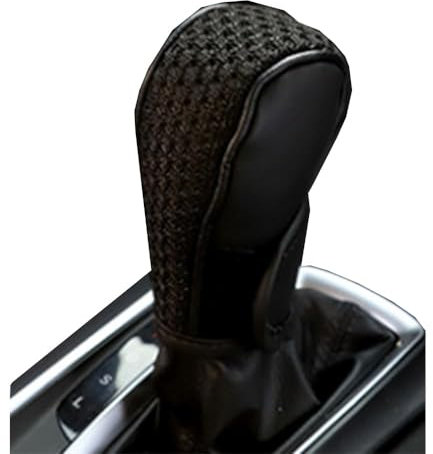 POWEC Auto Schaltknauf Abdeckung, für Smart Fortwo Forfour 451 453 450 Schaltknauf Überzug Interieur Dekoratives Anti Rutsch Schutzhülle Zubehör,B