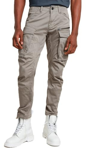 G-STAR Herren Rovic Zip 3D Regular Tapered Pants Pants, Beige (Elephant Skin D02190-5126-g106), 36W / 32L