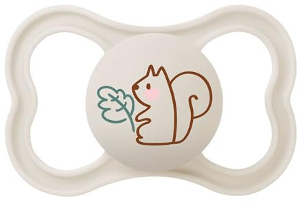 MAM Supreme Ciuccio, in Silicone con Custodia Porta Succhietto, 6+ mesi, Neutro