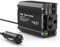 CAPTOK 150W Auto-Wechselrichter DC 12V zu 220V AC Wandler mit 3.1A Dual USB Wechselrichter für Fahrzeuge Camping Zubehör