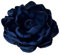 Harilla 10cm Blume Brosche Elegante Revers Pins für Mama Brautjungfer Damen Braut, tiefes Blau