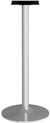 ONPIRA Stehtischgestell Untergestell 110cm Mod. „Gastro“ | Bistrotisch Hotel Tisch Bistro | Tischfuß aus Stahl in Chrom