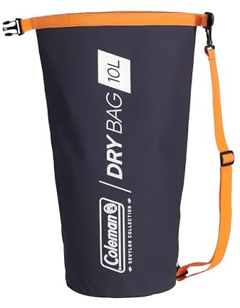 Sevylor Trockentasche 10L | Wasserdichter Rucksack mit Doppelgurt | 10 Liter | Coleman Collection | Rucksack zum Schwimmen, Kajak, Bootfahren, Angeln, Reisen, Radfahren, Strand