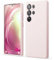 elago Cover Compatibile con Samsung Galaxy S25 Ultra, Custodia in Silicone Liquido, Copertura Protettiva Completa, Antiurto, Custodia Slim, Fodera Morbida in Microfibra Antigraffio (Rosa)