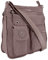 ekavale - leichte Damen-Umhängetasche - Praktische Crossbody-Handtasche - mit vielen fächern - Schultertasche wasserabweisende Damentasche (Dunkel-Rosa)