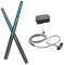 kowaku Elektronisches Schlagzeug Set, Elektrisches Air Drumstick Set, Geschenk, Leichtes Zubehör Im Taschenformat für Indoor Outdoor Enthusiasten, Erwachsene, Ohne Pedale