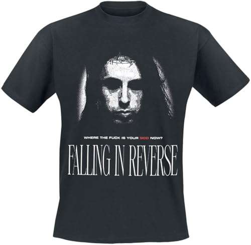Falling In Reverse Where is Your God Now Männer T-Shirt schwarz