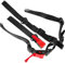 Holibanna 2 Stck. Kinn Trompetenhelmriemen Kinnriemen Helm Kinnband Zubehör Kinnschutzband Schutzhelmteile Kinngurte für Schutzhelm Nylon Black