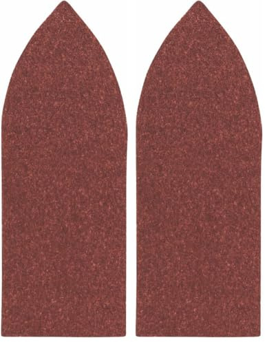 Bosch Professional Schleifblatt für Dreieckschleifer Holz und Farbe (5 Stück, 32 mm, Körnung 120, C430) 2608605169 (Packung mit 2)