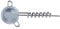 Balzer Shirasu Screw Jig Set - Schraubköpfe für Gummifische, Spiralköpfe für Gummiköder, Jigköpfe für Softbaits, Bleiköpfe, Ausführung:10g / 15g / 20g / 25g / 30g