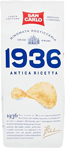 3x San Carlo 1936 Chips Patatine Kartoffelchips gesalzen 150g Kartoffel chips