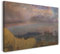 Printed Paintings Leinwand (120x80cm): Alfred William Hunt - Blick auf die Bucht von Neapel mit V