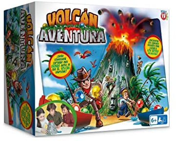 PLAY FUN BY IMC TOYS Flucht aus dem Vulkan, Italienische Sprache, 96738IMIT, Italienische Sprache