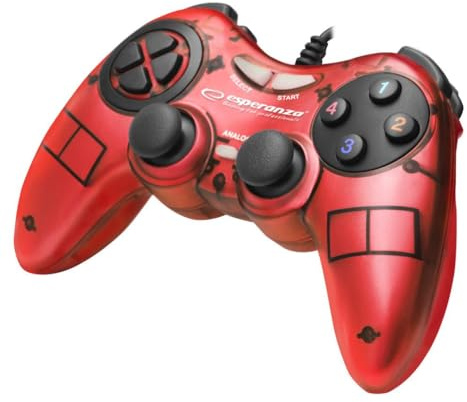 Esperanza Fighter PC/Gamepad USB Fighter Joypad EGG105R - DPD